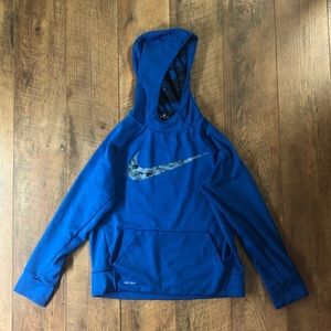 Blue Dri Fit Nike Sweatshirt - Boys L